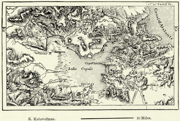 The earth and its inhabitants .. . Mean Temperature of Summer iiiiie  District Rheiufels on the left bank, and the inimical castles of the  "Cat" and the " Mouse " frown