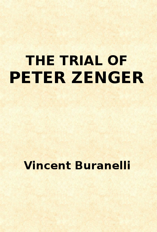 The Trial of Peter Zenger