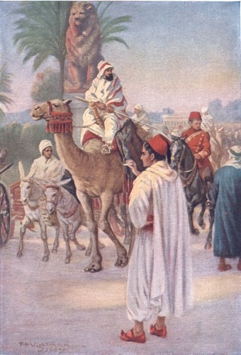 Image unavailble: In the evening he crossed the great bridge of Isma’il
Pasha to the island of Gizireh