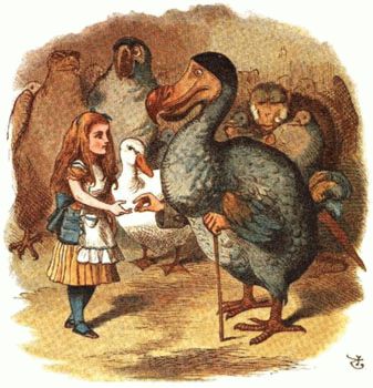 Alice, a dodo, and other animals
