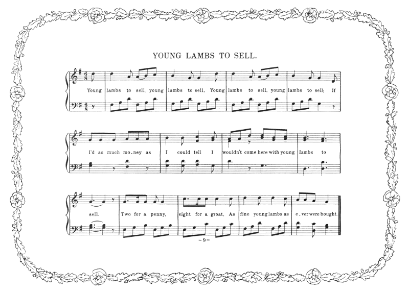 Music: Young Lambs to Sell