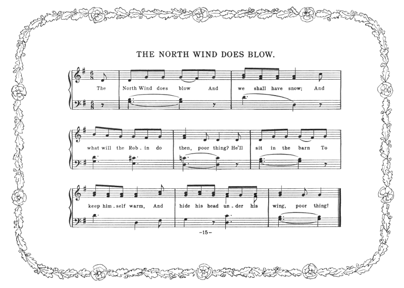 Music: The North Wind Does Blow