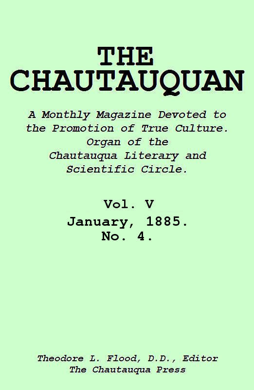 The Project Gutenberg Ebook Of The Chautauquan Vol V January