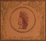 Drawing of the head of a Native American