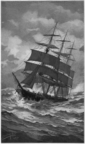 [Image
unavailable: “CLAWING OFF THE CAPE.”

Copyright by S. S. McClure Co.]