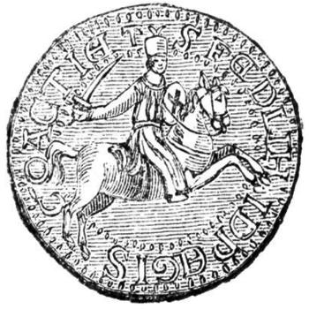 Drawing of the seal of Felim O’Conor
