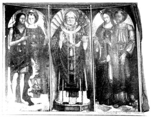 Triptych by Niccolò Ragusei in the Dominican Monastery
