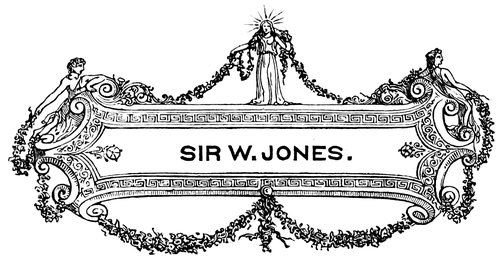 SIR W. JONES.