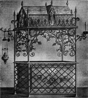 11. Altes Grabmal Christinas zu Jülich.