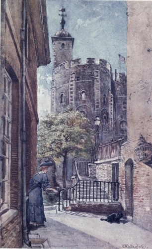 Image unavailable: EAST END OF ST. JOHN’S CHAPEL IN THE WHITE TOWER, FROM
BROAD ARROW TOWER