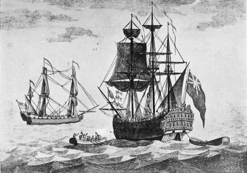 Image unavailable: CROSSING THE TROPIC: SAILORS BEING DUCKED AT THE YARD ARM

From a scarce print in the Macpherson collection.