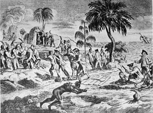 Image unavailable: WOODES ROGERS LANDING ON THE COAST OF CALIFORNIA

From a print in the Macpherson Collection.