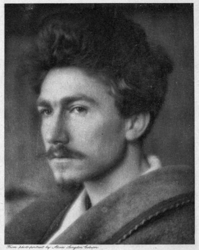 [Image unavailable: From photo portrait by Alvin Langdon Coburn.

EZRA POUND.]
