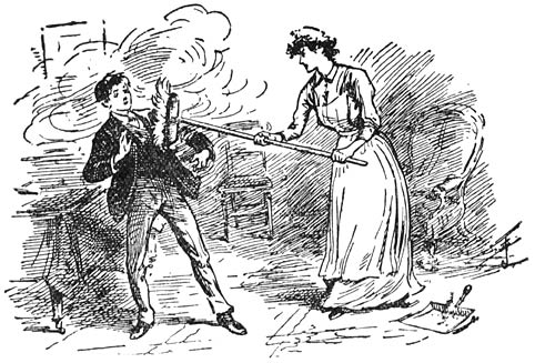 &ldquo;Ga de kamer uit!&rdquo; zeide Martha nog eens, terwijl zij den veger in zijn gezicht duwde, en hem bijna in het stof deed stikken.