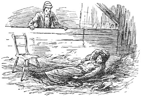 &ldquo;Judy lag op het ge&iuml;mproviseerde bed, in een diepen slaap verzonken.&rdquo;