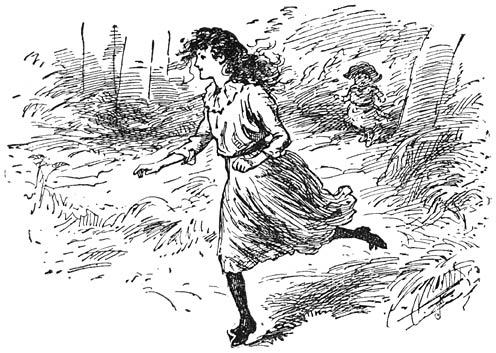 &ldquo;Over het gras vloog eene kleine, lichte gestalte.&rdquo;