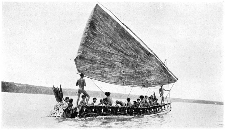 Canoe Under Sail