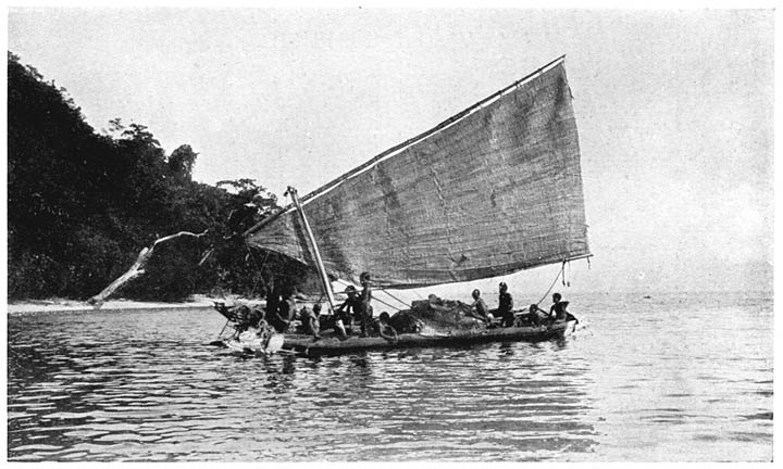 A Waga Sailing on a Kula Expedition