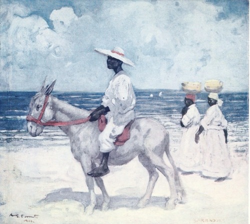 Image unavailable: ON THE BEACH, BARBADOES