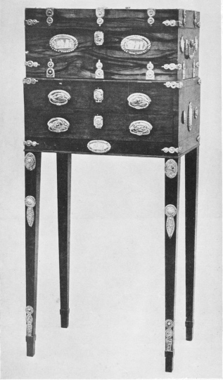 Image unavailable: Courtesy Metropolitan Museum of Art

Cabinet Inset with Wedgwood Jasper Ware Medallions