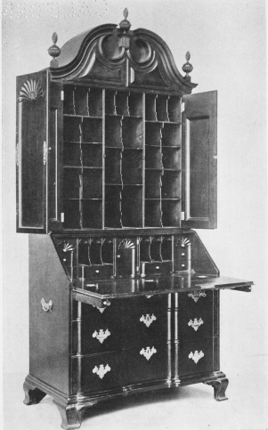 Image unavailable: Courtesy Metropolitan Museum of Art

Early American Mahogany Block-Front Cabinet-Top, Rhode Island Style
Desk, 1750-1775