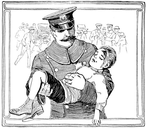 What happened to the boy in this picture?