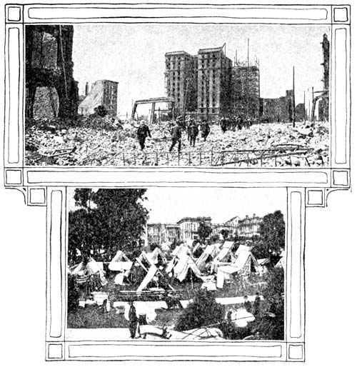 The San Francisco Earthquake and the Refugees in Tents