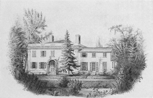 THE BOTANIC GARDEN HOUSE IN 1852