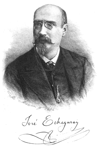 José Echegaray, portrait