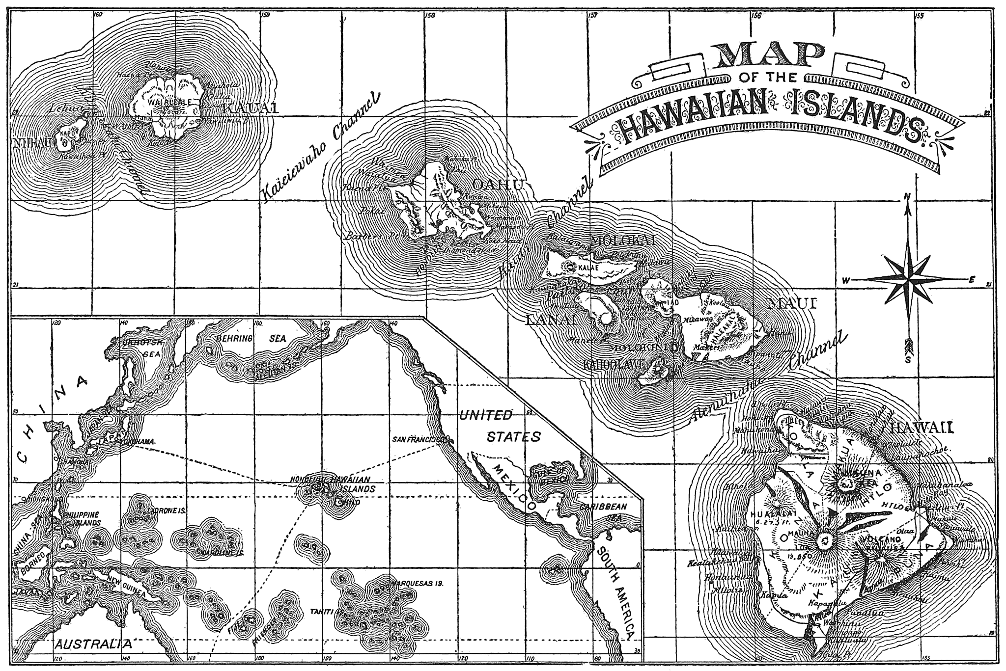 Hawaiian Star Chart