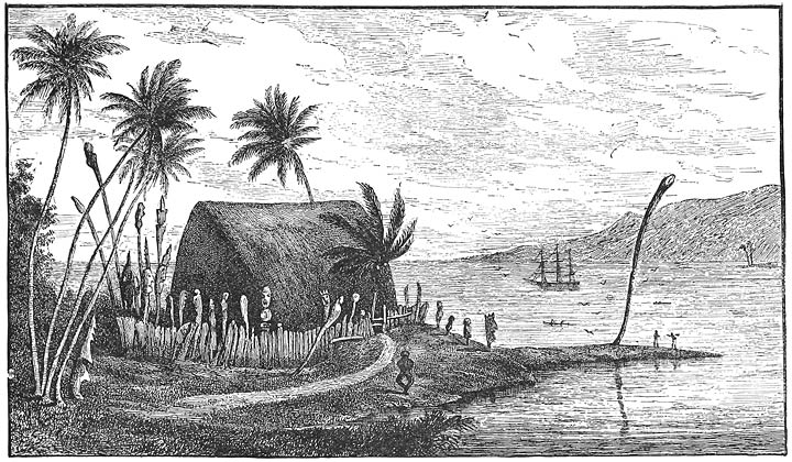 Small Temple on Kauai, 1793.