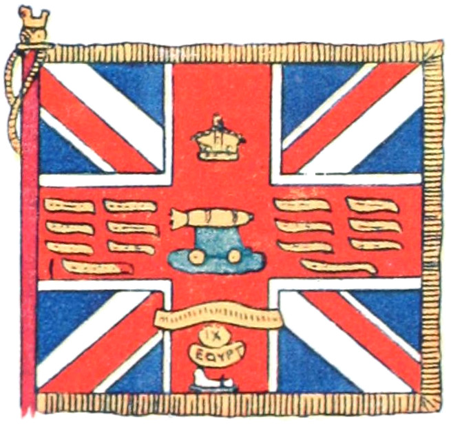 Scots guards 2nd battalion VI coy Regimental colours flag