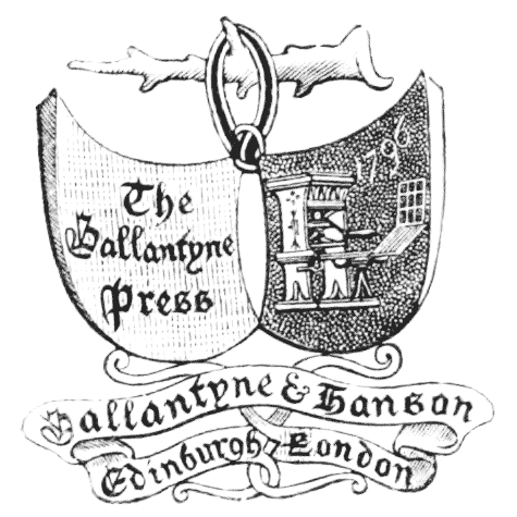 The Ballantyne Press

Ballantyne & Hanson Edinburgh London