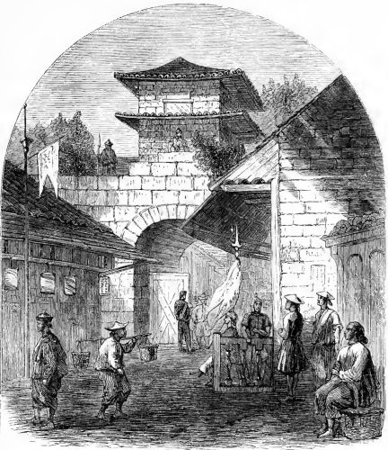 THE GATE WHICH WARD ATTACKED.