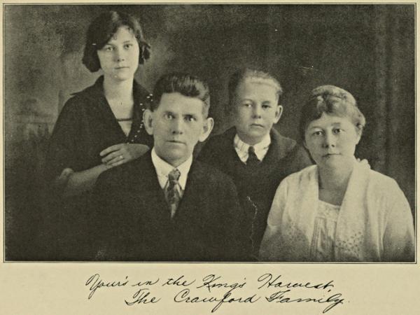 Photograph of the author and her family