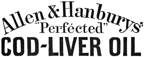 Allen and Hanbury's Perfected Cod-liver Oil