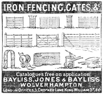 Examples of gates and fencing