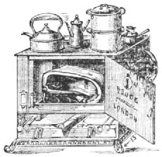 An oil cooking stove