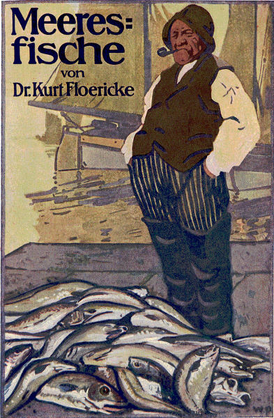 Schützenfisch Toxotes jaculator DRUCK von 1912 Spritzfisch 