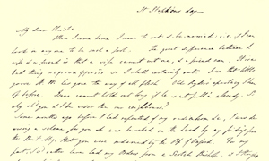 Illustration: Letter first page