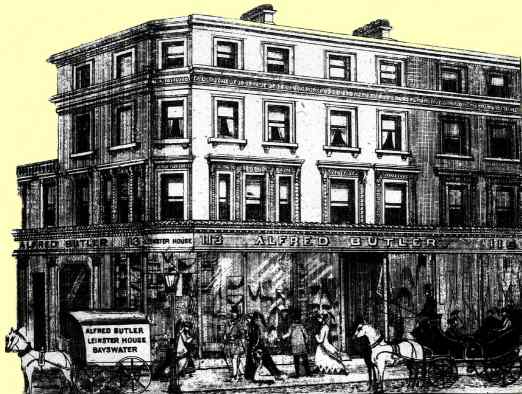 Picture of Alfred Butler’s Leinster house, Bayswater