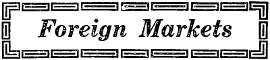 Foreign Markets