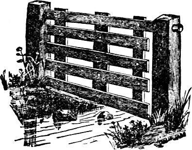 gate across a stream