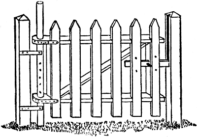 picket gate