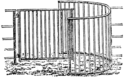 iron bow wicket with upright bars