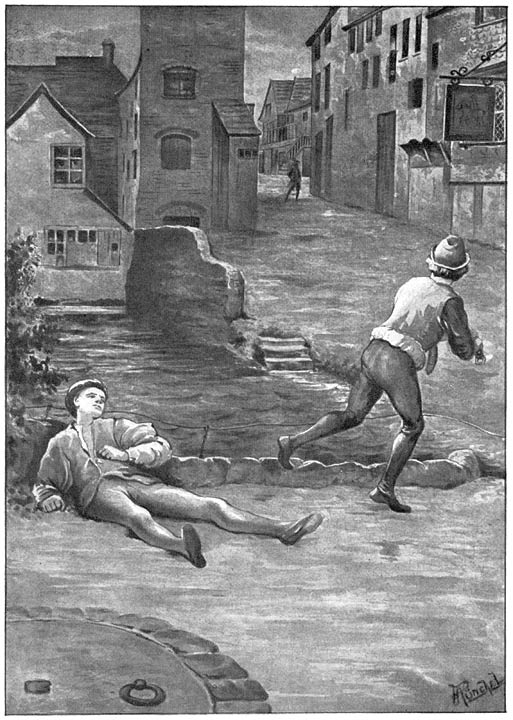 .... de gordel ontglipte zijn handen en met een doffen slag viel hij ter aarde.