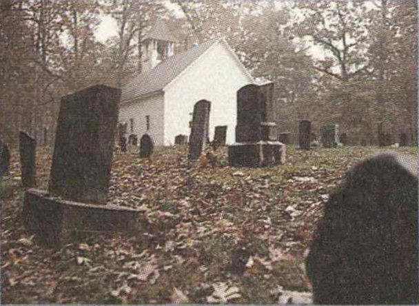 Church building and graveyard