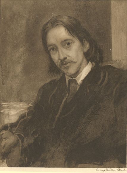 Robert Louis Stevenson, from a sketch in oils by Sir 
William B. Richmond, K.G.B., R.A.