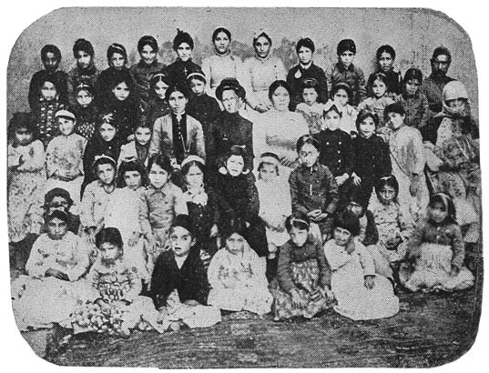 GROUP OF ARMENIAN CHILDREN.