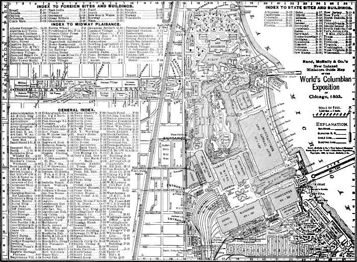 1893 Print Chicago World's Fair Old Vienna Plaisance - ORIGINAL HISTOR –  Period Paper Historic Art LLC